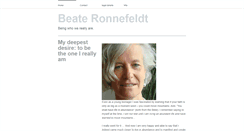 Desktop Screenshot of beateronnefeldt.com