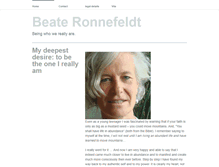 Tablet Screenshot of beateronnefeldt.com